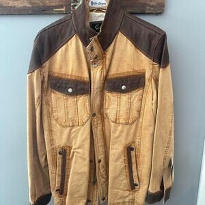 Tan and brown scully vintage